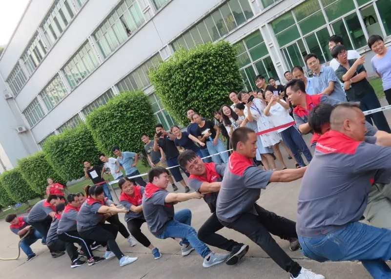 庆国庆 | 记15VIP太阳成显示“党群杯”拔河比赛