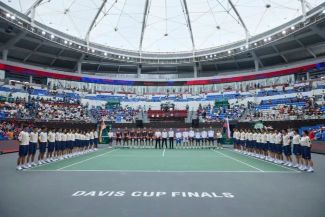 15VIP太阳成点亮戴维斯杯 见证世界四强决战珠海